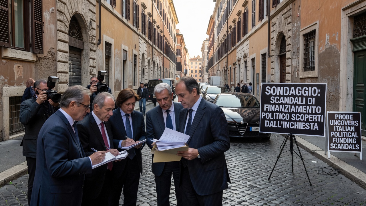 Italian Political Funding Scandals Uncovered by Probe